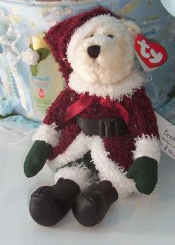 Ty Attic Treasures Santabear 2000