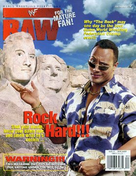 WWE WWF Raw Magazine Sept 98 The Rock Sable