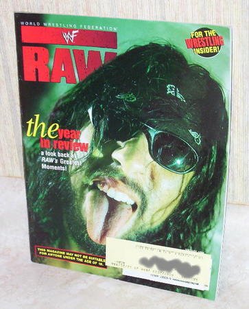 WWE WWF Raw Magazine January 1999 Steve Austin Sable