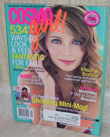Cosmo Girl Magazine September 2005 Mischa Barton