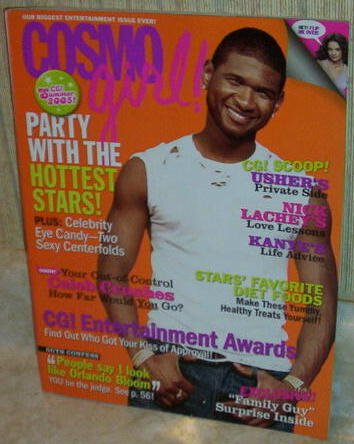 Cosmo Girl Magazine June July 2005 Usher