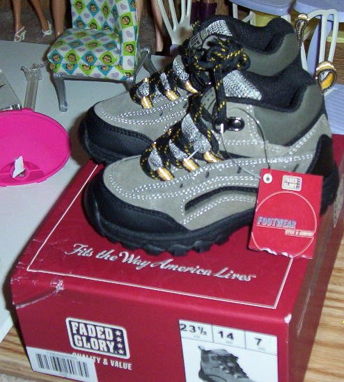 NEW Faded Glory Sz 7 Toddler Boots