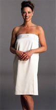 Cypress Microfiber Shower Wrap OSFA Natural Color Only - Only 1 left! L/XL
