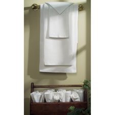 Waffle Weave Bath Towel, White Only