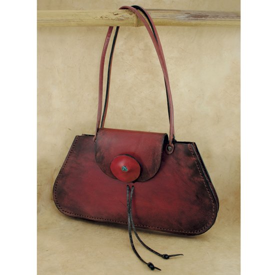 Red Leather Purse