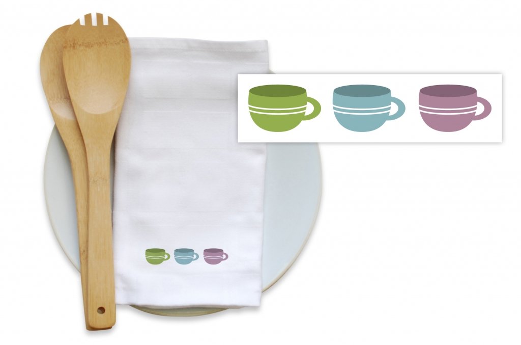 Bamboo Blended Kitchen Towels - Sip of Coffee