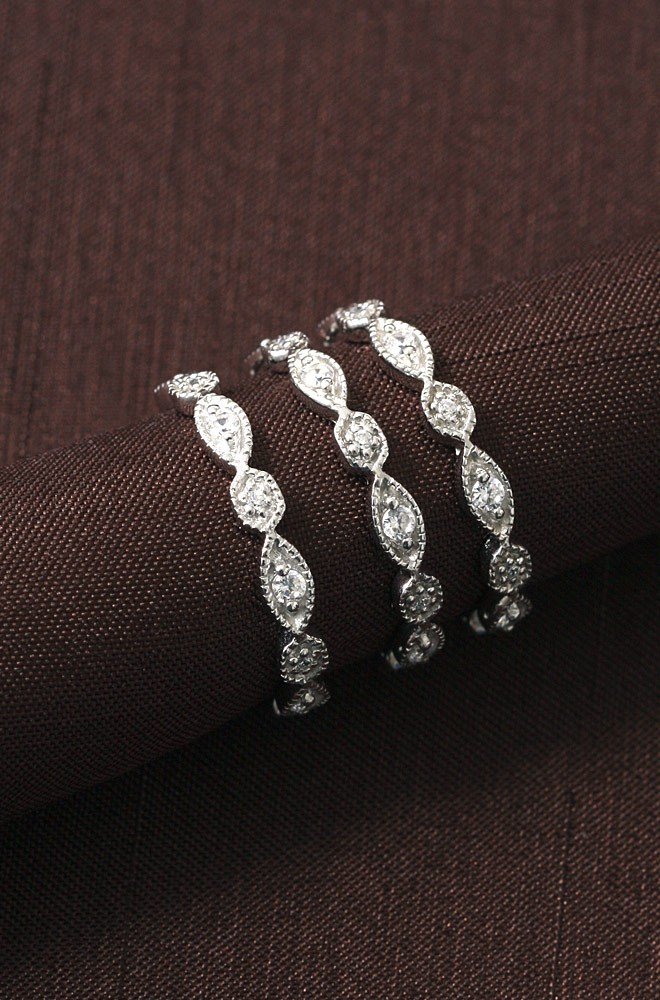 Stackable Deco Rings - Set of 3