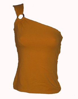 Micheal Kors Yellow Assymetrical Tank Sz Small