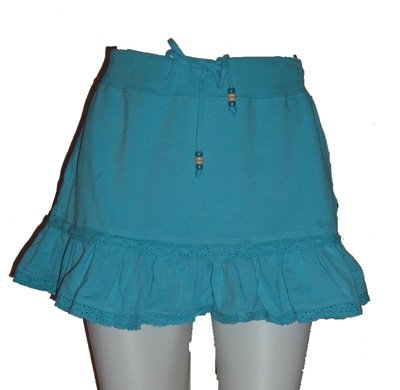 LA Kitty Turquoise Mini Sz Large