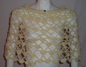 Rampage Cropped Poncho One Size