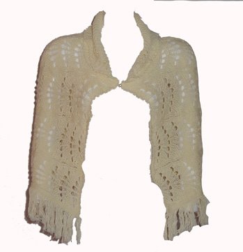 Rampage Yellow Cropped Poncho One Size
