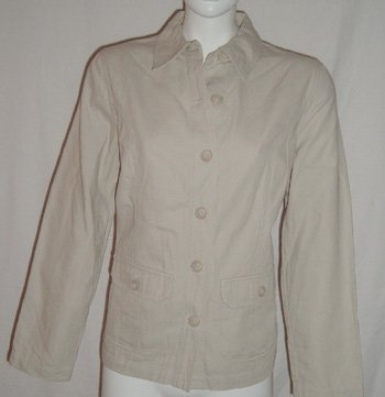 STYLE & COMPANY Khaki Top Jacket SZ 12