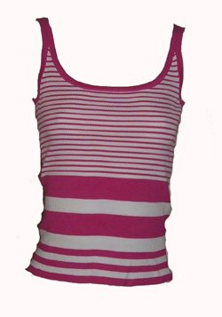 Micheal Kors Pink White Top Sz Small
