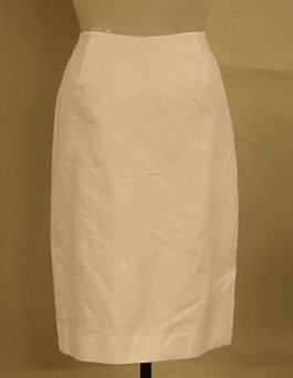 Charter Club White Knee-Length Skirt Sz 8