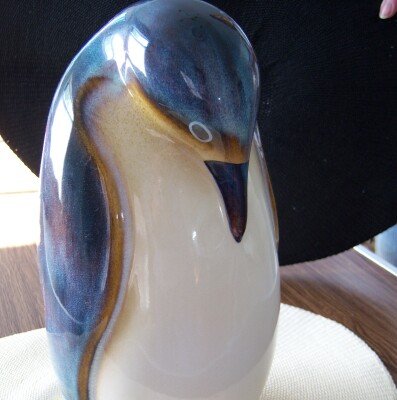 Goebel King Penguin Very large Pastel Porcelain Vintage