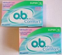 O.B. Pro Comfort Super Absorbency Tampons ob