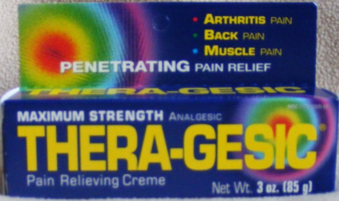 THERA-GESIC Pain Relieving Creme (3 oz.) Max. Strength