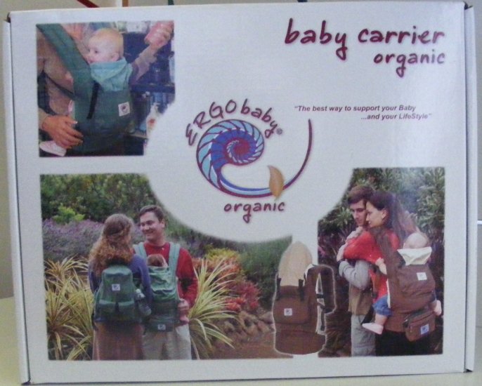 Ergo Carrier - Organic Forest Green Baby Carrier - FREE SHIPPING!