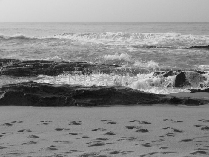 Footprints on Elmina Coast 8x10