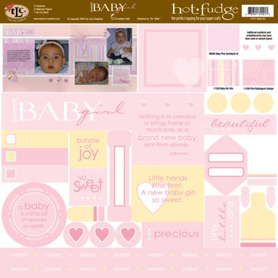 TLC HOT FUDGE Baby Girl 12 x12 Kit