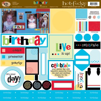 TLC HOT FUDGE Birthday 12 x12 Kit