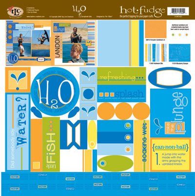 TLC HOT FUDGE H2O 12 x12 Kit