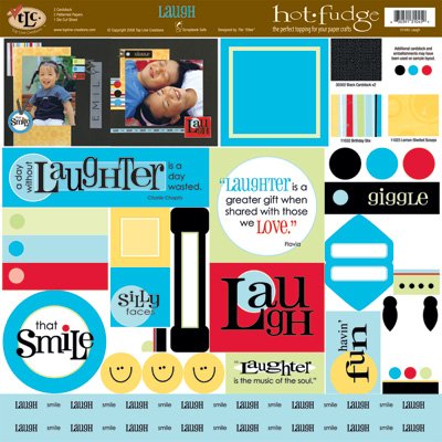 TLC HOT FUDGE Laugh 12 x12 Kit