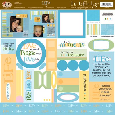 TLC HOT FUDGE Life 12 x12 Kit