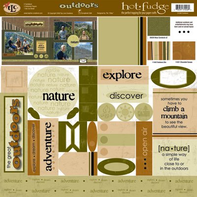 TLC HOT FUDGE Outdoors 12 x12 Kit