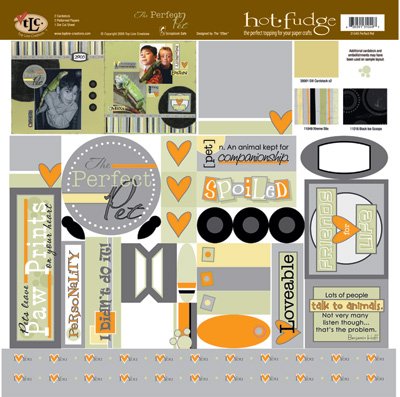 TLC HOT FUDGE Perfect Pet 12 x12 Kit