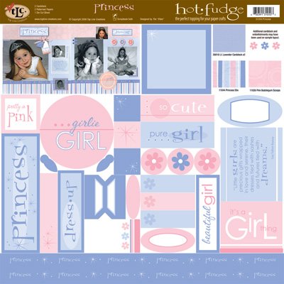 TLC HOT FUDGE Princess 12 x12 Kit