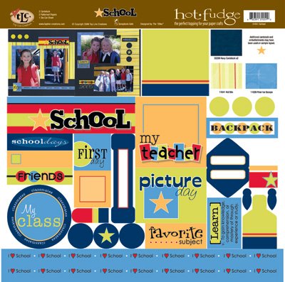 TLC HOT FUDGE School 12 x12 Kit