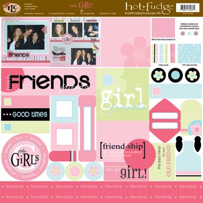 TLC HOT FUDGE The Girls 12 x12 Kit