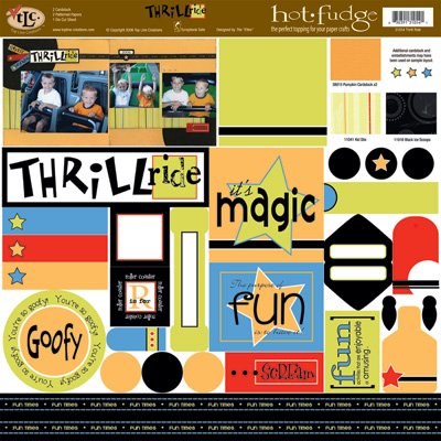 TLC HOT FUDGE Thrill Ride 12 x12 Kit