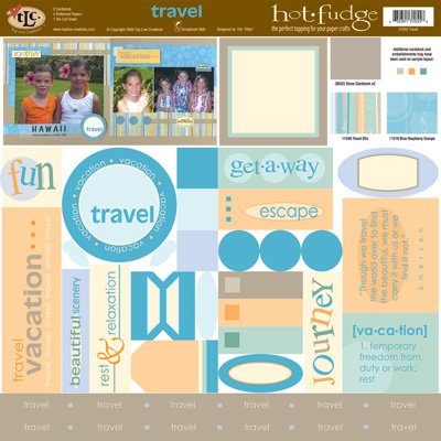 TLC HOT FUDGE Travel 12 x12 Kit
