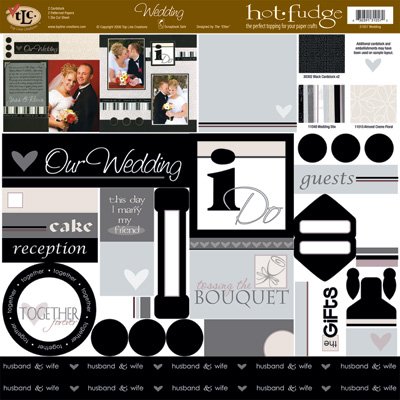TLC HOT FUDGE Wedding 12 x12 Kit