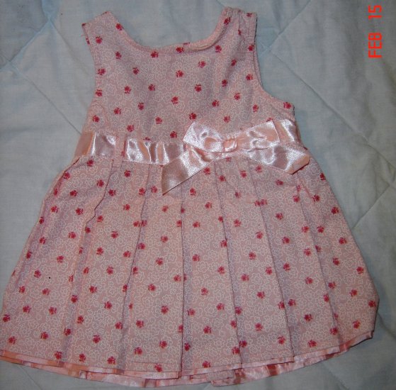 NWT Adorable 12M Girls PInk Easter Dress