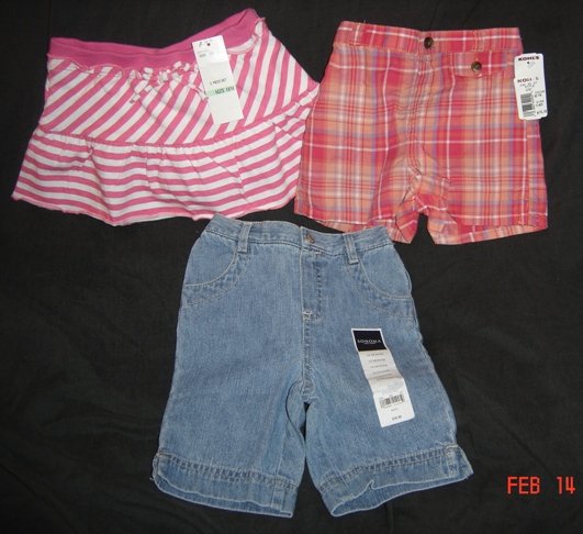 NWT 18M Three-Piece Girls Summer Lot