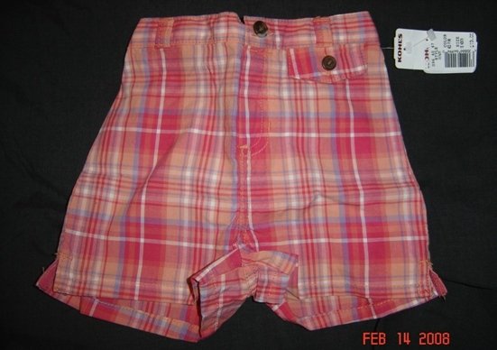 NWT 18M Lot Sonoma Shorts/Capris 3 Cute Pairs!
