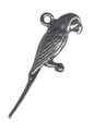 Parrot Pewter Charms Lot of 12