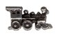 Train Pewter Mini Figurines Lot of 5