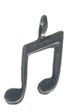 Music Note Pewter Charms Lot of 12