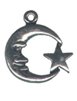 Star Moon Pewter Charms Lot of 12