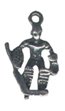 Hockey Goalie Pewter Charms Lot of 12