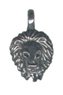Lion Head Pewter Charms Lot of 12