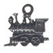 Train Pewter Charms Lot of 12