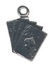 Four Aces Pewter Charms Lot of 12