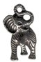 Elephants Pewter Charms Lot of 12