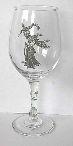 Pewter Wizard Wine Glass Free Shipping