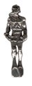 Suba Diver Pewter Mini Figurines Lot of 5